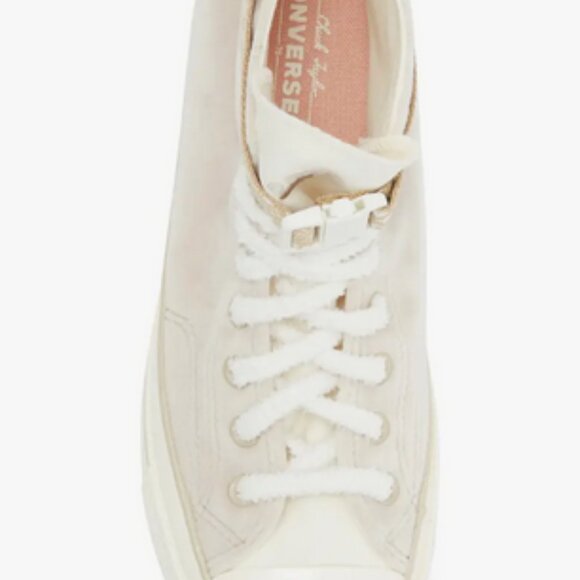 Velvet Converse Sneakers Size 10-women's in box with TOTE - Picture 5 of 6